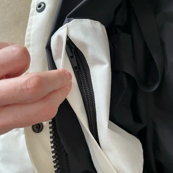 Canada Goose White Puffer Jacket with Fur Hood - Picture 12 of 16